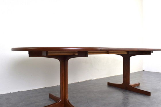 Image 1 of Mid-Century Danish Teak Extendable Dining Table, 1960s.