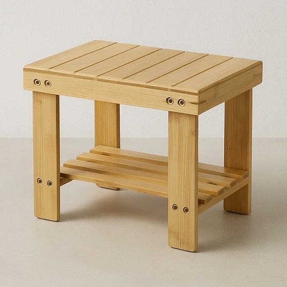 Image 1 of Japandi design bijzettafel douchekruk