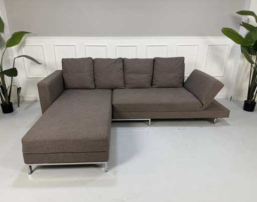 Brühl Fourtwo Designer Sofa Stoffen Bed Four Two Grijs Bruin