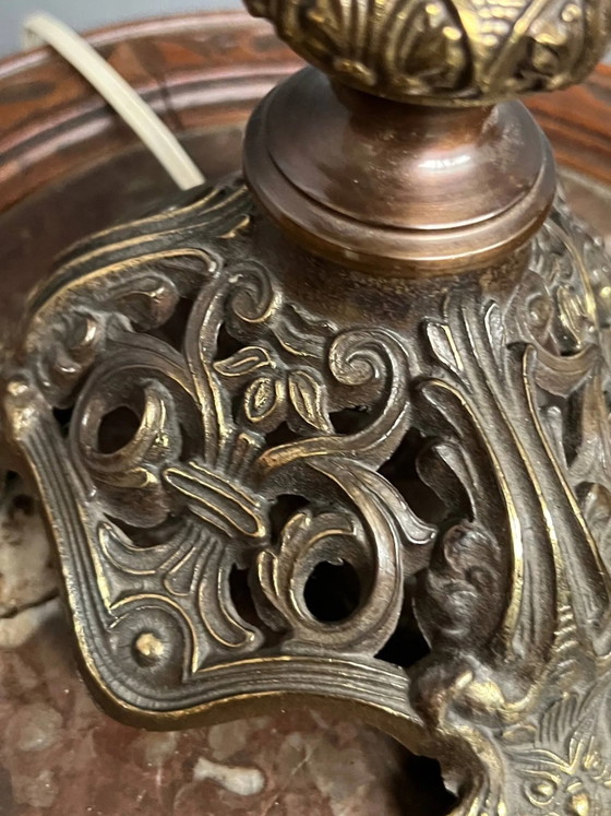 Lampe Renaissance. Bronze. (photo 5 of 6)