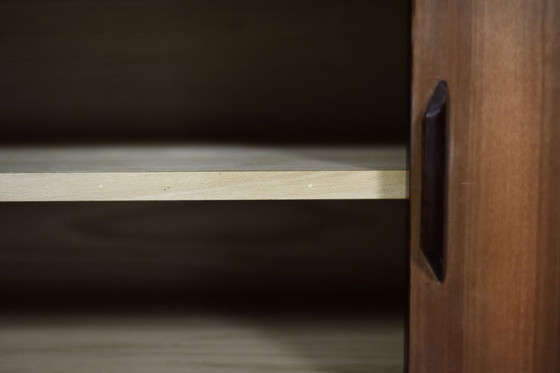 Image 1 of Vintage Mid-Century Danish Modern Wood Sideboard with Drawers, 1970s