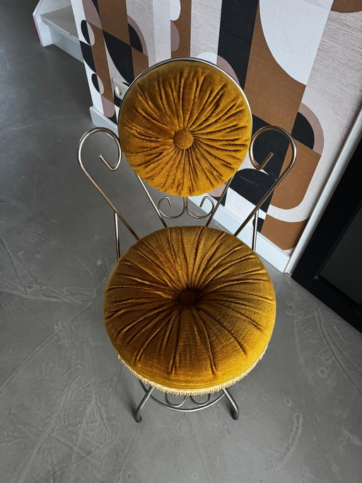 Vintage Boudoir-Friseurstuhl