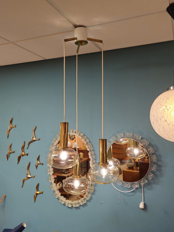 Image 1 of Lampada da soffitto vintage Hillebrand Leuchten Design