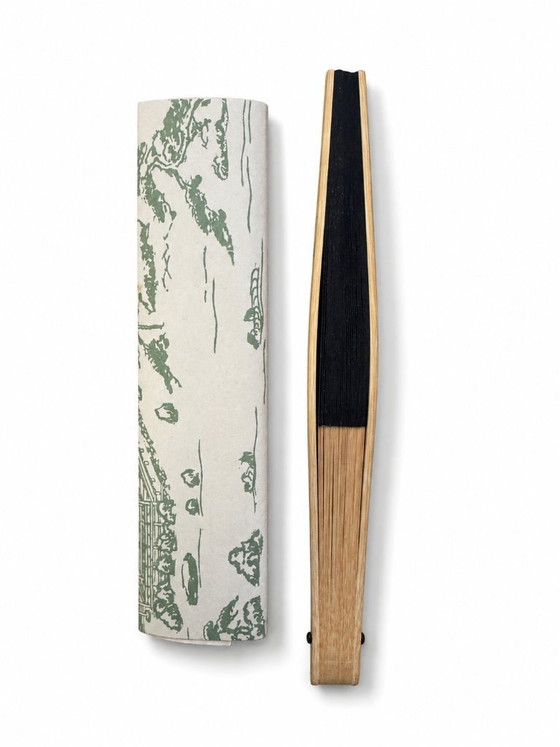 Image 1 of Coppia di oggetti di artigianato tradizionale giapponesi, provenienti da Kyoto