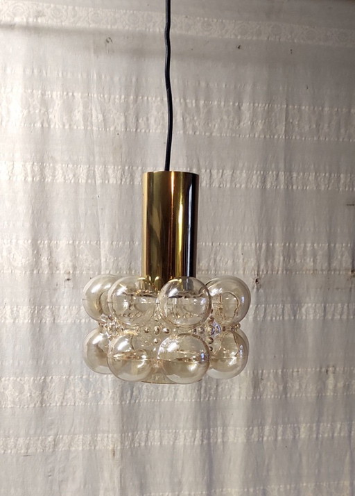 Hanglamp in bubbelvorm van Helena Tynell voor Limburg - jaren 60/70