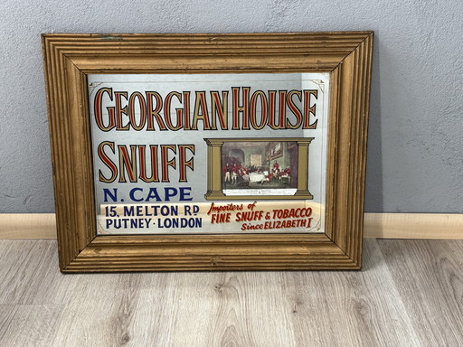 ✨ Vintage Café Mirror - Georgian House Snuff ✨