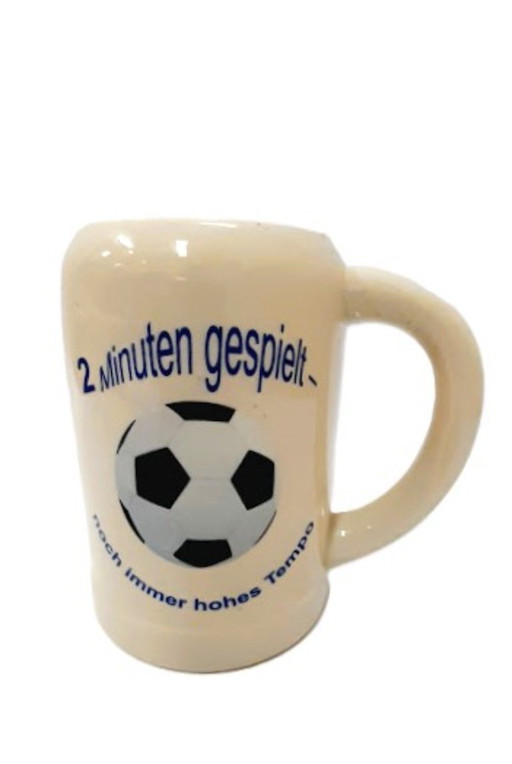 Tazza da calcio tedesca in porcellana 13,5 cm