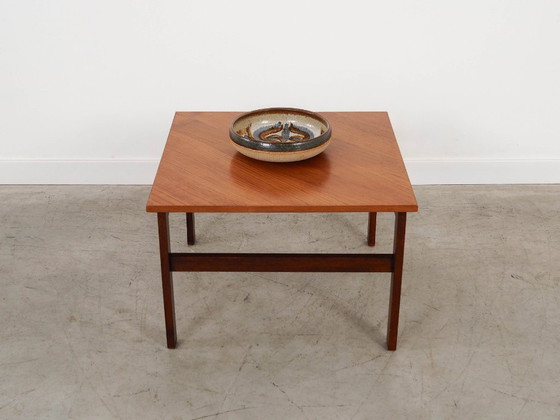 Image 1 of Table basse en acajou, design danois, années 1970, fabriquée au Danemark