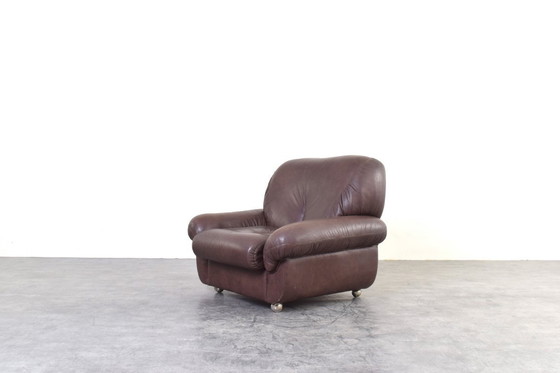 Image 1 of Mid-Century Italian Lounge Chairs, 1970s, Set of 2.