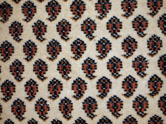 Image 1 of Tappeto indiano vintage fatto a mano in stile Seraband, 122 cm x 175 cm, anni '80 - 1C519