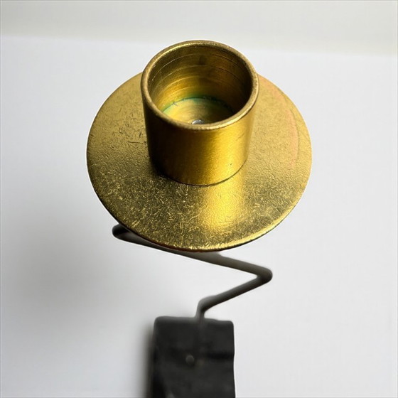 Image 1 of IKEA Kräsen kandelaar (set van 2) - Memphis Postmodern ontwerp door Ehlén Johansson, 1987