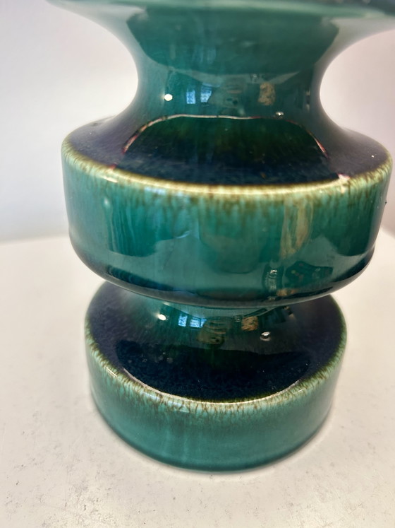 Image 1 of Charmante vaaslamp gemaakt van een zeer zeldzame vaas door Cari Zalloni voor Steuler Keramik.