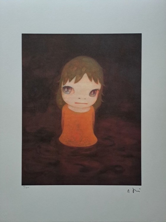 Image 1 of D'après Nara Yoshitomo, Après la pluie acide (Nuit), années 1990, lithographie en édition limitée