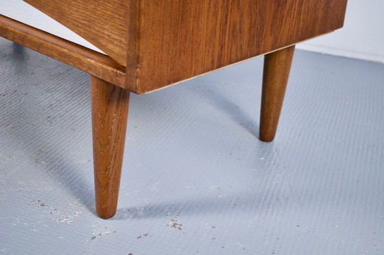 Image 1 of WOCHENKOMMODE TEAKHOLZ NIELS CLAUSEN 60ER JAHRE NIELS CLAUSEN MOBLER ODENSE VERLAG