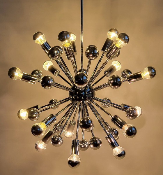 Image 1 of Sospensione XXL Sputnik di Boulanger anni '70