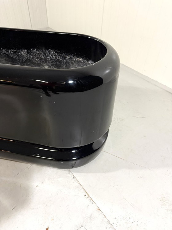 Image 1 of Vasi neri divisori per ambienti di Luigi Colani, anni '70