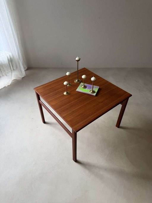 Table basse en teck d'Alf Svensson, design du milieu du siècle des années 1960