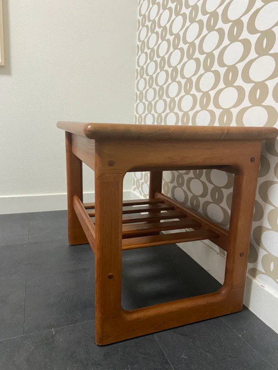 Image 1 of Tavolino da caffè in teak Dyrlund con cassetto