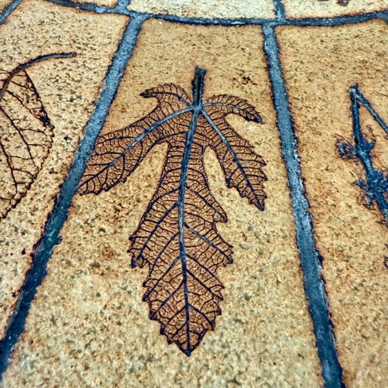 Image 1 of Round Brutalist Ceramic Coffee Table by Roger Capron, France 1960