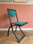 Ensemble de 4 fauteuils sinus vintage Karl Friedrichs Foster