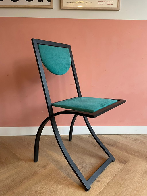 Set di 4 sedie vintage Karl Friedrichs Foster Sinus