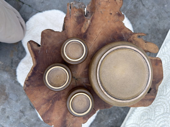 Set di Ciotole Vintage in Terracotta – 4 Pezzi – Marrone/Ocra – Other (photo 8 of 10)