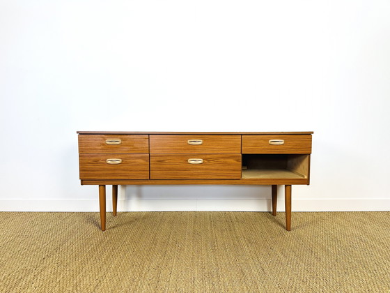 Image 1 of Vintage Scandinavian teak sideboard 1960