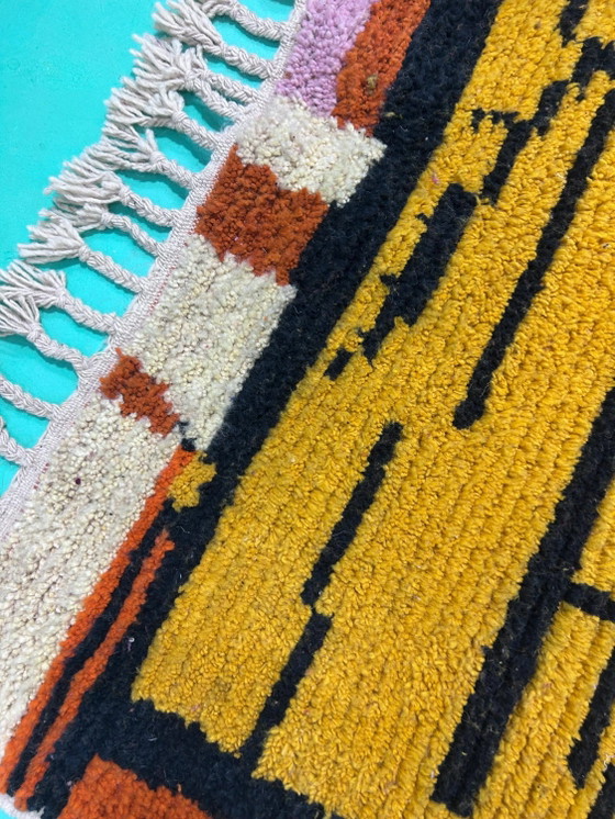 Tapis en laine traditionnel fait main 3 x 2 m – Wool (photo 15 of 15)