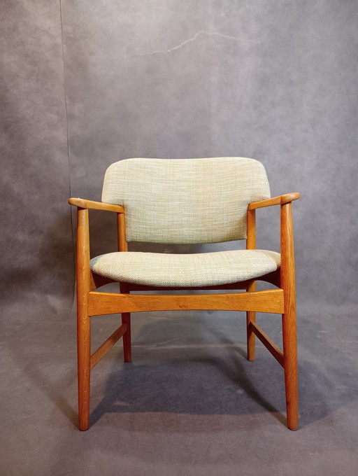 Fauteuil Larsen & Madsen, Vintage Scandinave 1960S 