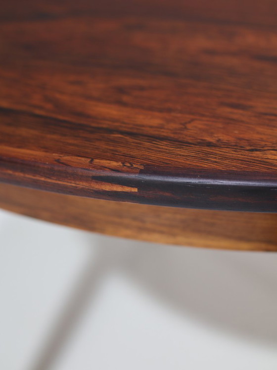 Image 1 of Extendable round dining table Skovmand & Andersen rosewood vintage