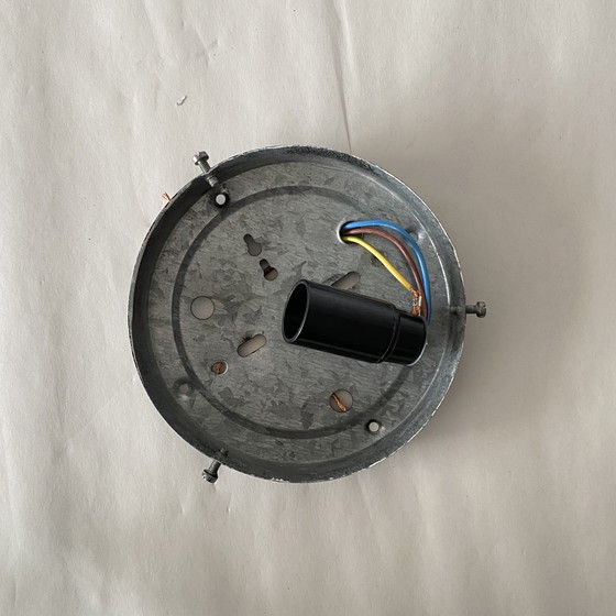 Image 1 of Applique Murale Plafonnier Verre 1970 1980 Seventies Eighties