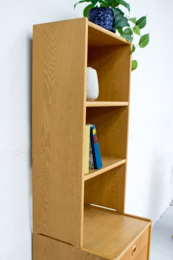 Image 1 of Libreria d'epoca a ripiani alti in rovere