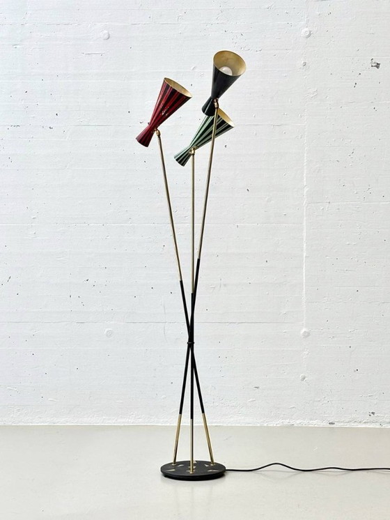 Image 1 of Lampadaire Mid Century de Lumenform, années 1960