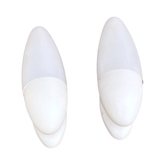 Image 1 of Coppia di lampade da parete, Elektrosvit Nové Zámky, Cecoslovacchia, anni 1950.