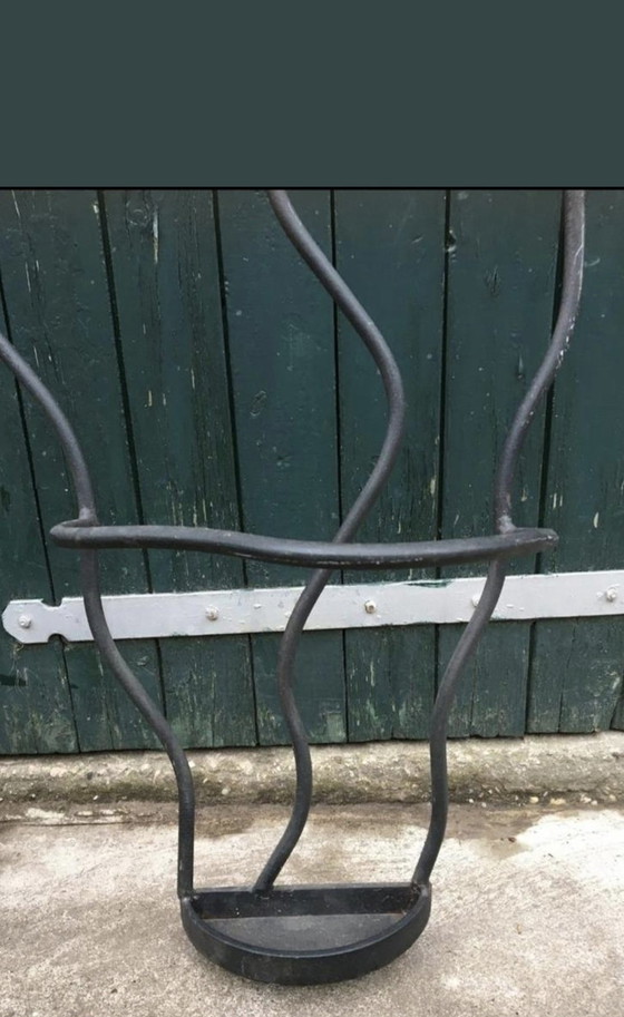 Image 1 of Hermoso perchero de hierro forjado inusual