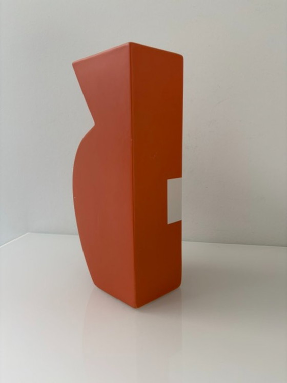 Sculptural Postmodern Vase 80s – Memphis Style – Ceramic (photo 9 of 14)