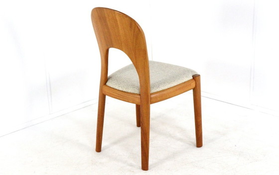 Image 1 of Suite de 4 chaises Koefoed Morten en teck vintage danois