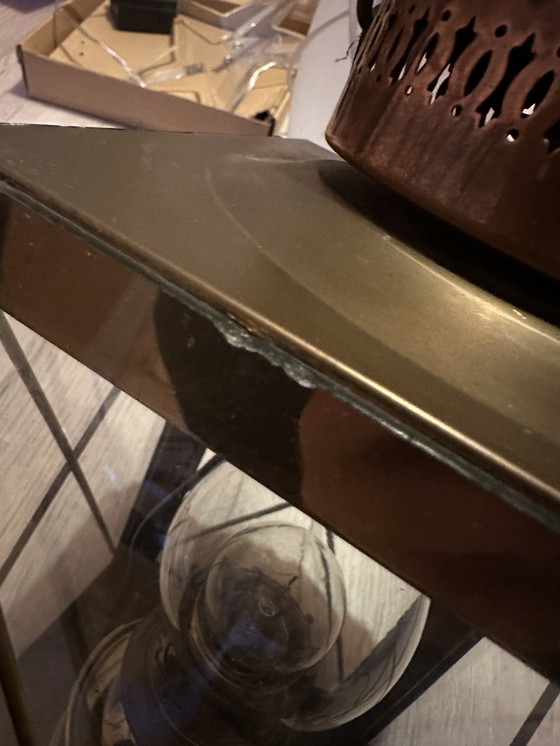 Image 1 of Kosmos Brenner vintage nautical lantern-style lamp