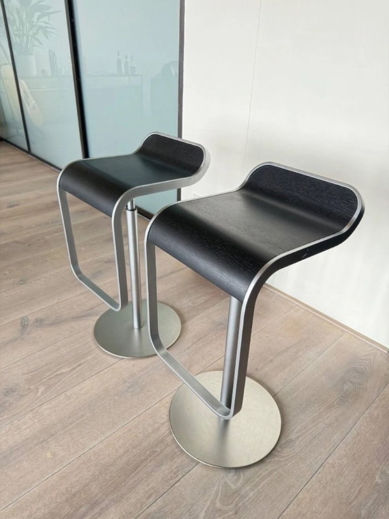 Image 1 of Een prachtige set originele LaPalma LEM barkrukken