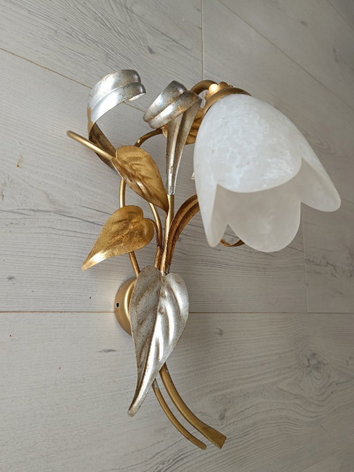 Floral wall lamp brand Jolly Italian manufacture