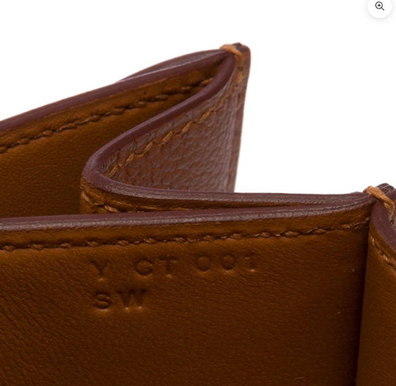 Image 1 of Borsa HERMES 2002 in cuoio dorato - 101272
