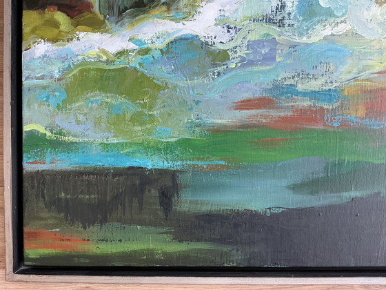 Image 1 of Nuray Atas - Cascada, pintura de paisaje