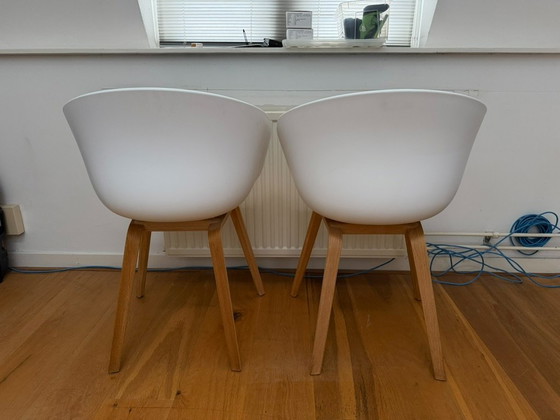 2 X HAY About A Chair AAC22 Sedia – Sedie da pranzo, Plastic, Textile (photo 2 of 5)