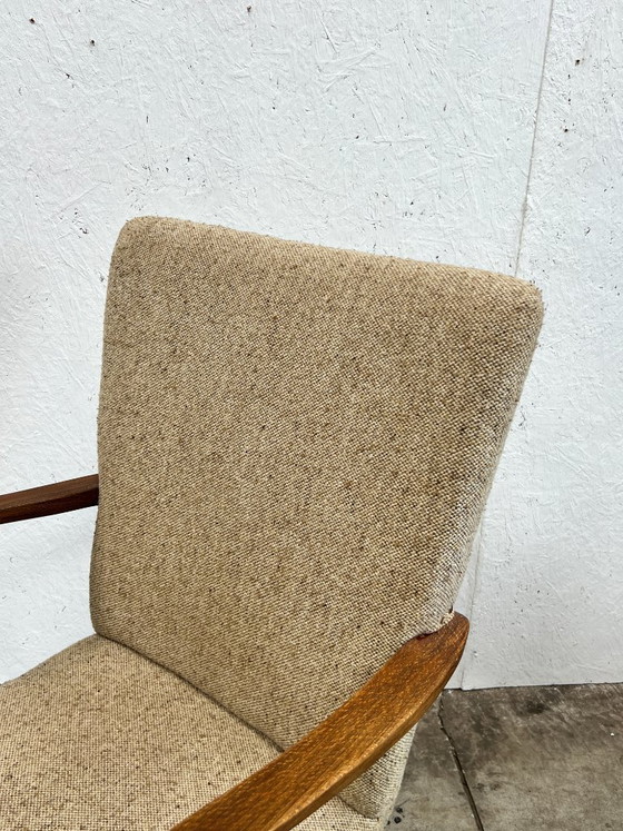 Image 1 of Vintage Teak Armchair, Germany 1970s