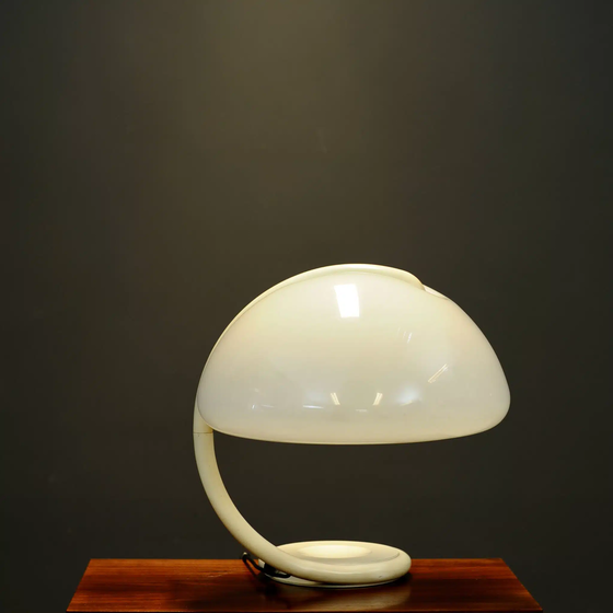 Image 1 of Serpente table lamp by Elio Martinelli Luce.