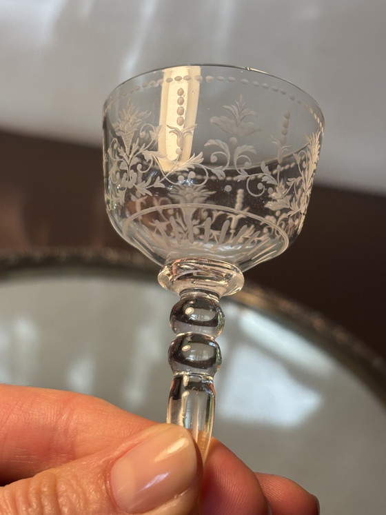 Raro Bicchiere da Liquore Baccarat del XIX Secolo – Bicchieri e caraffe, Crystal (photo 11 of 12)