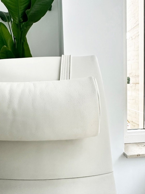 JORI Brainbuilder, Verstellbarer relaxsessel, Leder, Aluminium, Creme, Design (Foto 5 von 8)