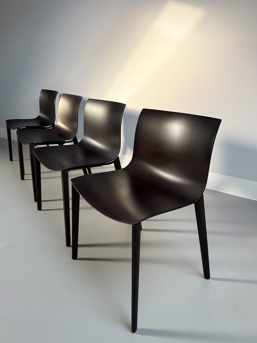 4 Arper Catifa 53 design volé en wengé