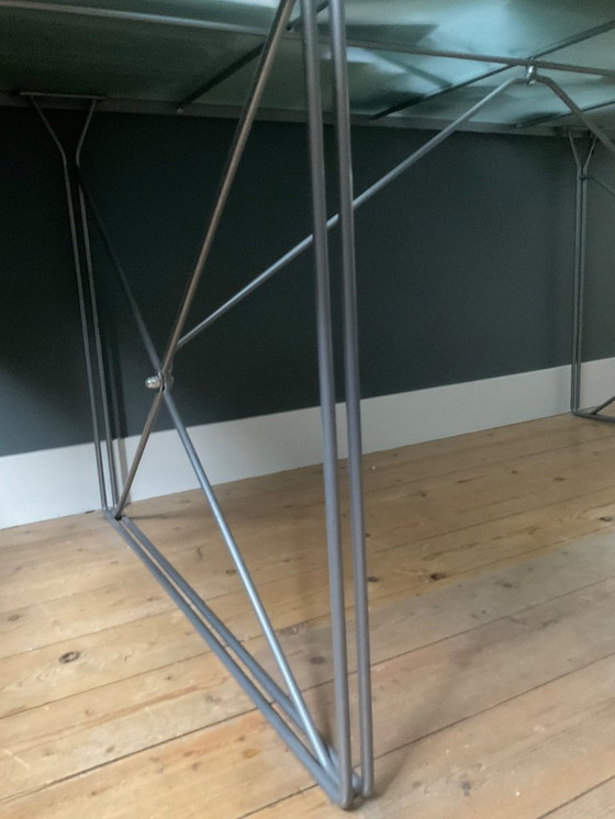 Image 1 of Postmodern dining table by Niels Gammaard - 1986