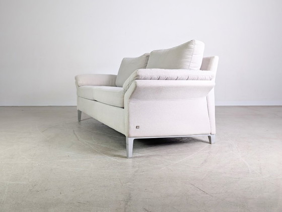 Image 1 of Divano originale Rolf Benz Sofa 3000 a due posti, design beige crema